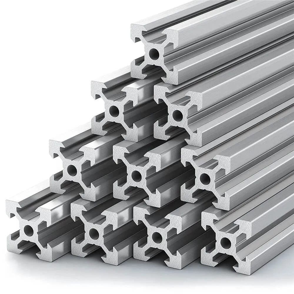 Perfiles industriales ranurados en T — extruded aluminium profile